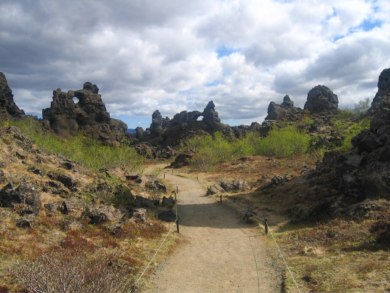 Dimmuborgir Lava Formations, Iceland
