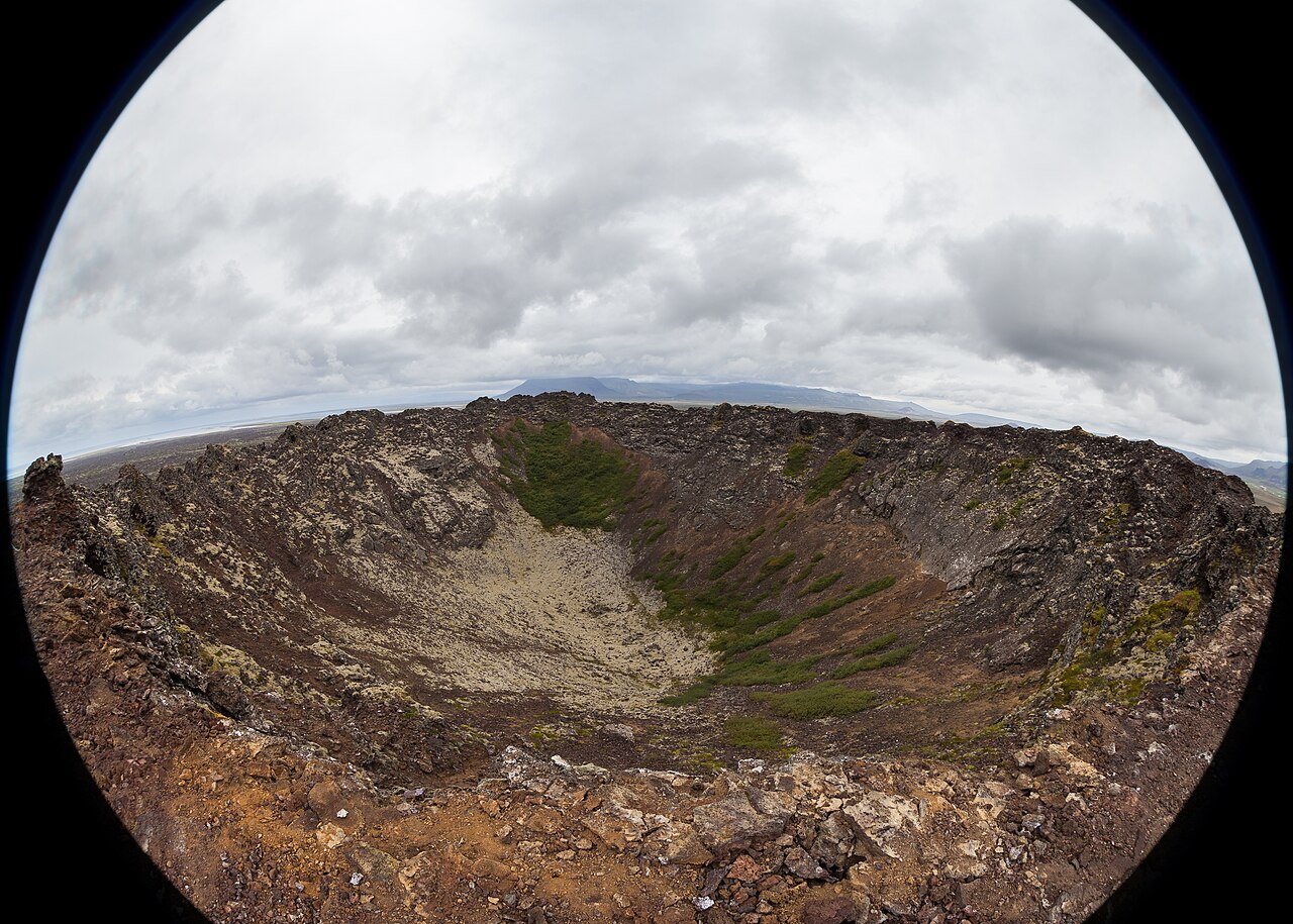 Eldborg Crater, Iceland