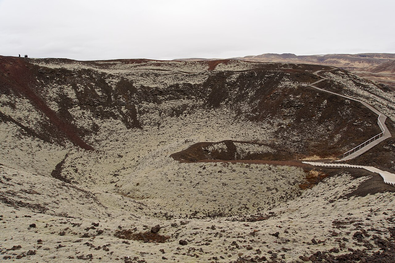 Grábrók Crater, Iceland