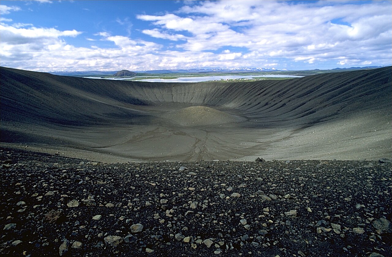 Hverfjall Crater, Iceland