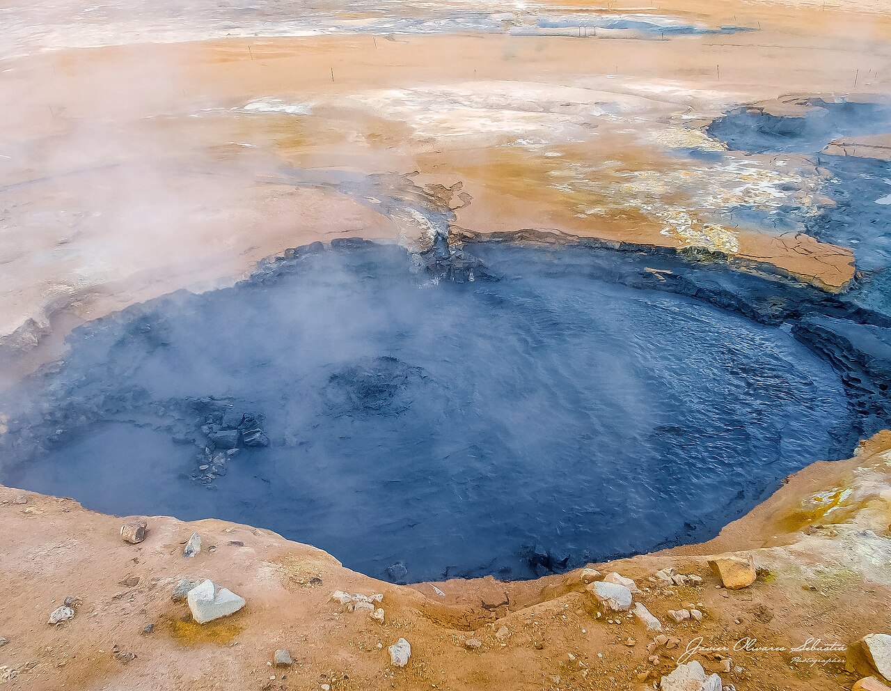 Námafjall Geothermal Ridge, Iceland
