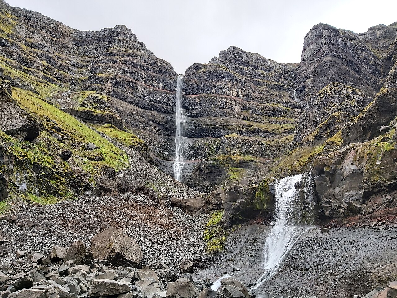 Strútsfoss Waterfall, Iceland
