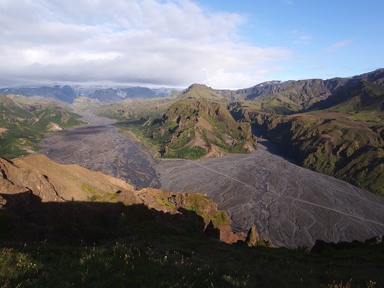 Þórsmörk: Valahnúkur Loop, Iceland